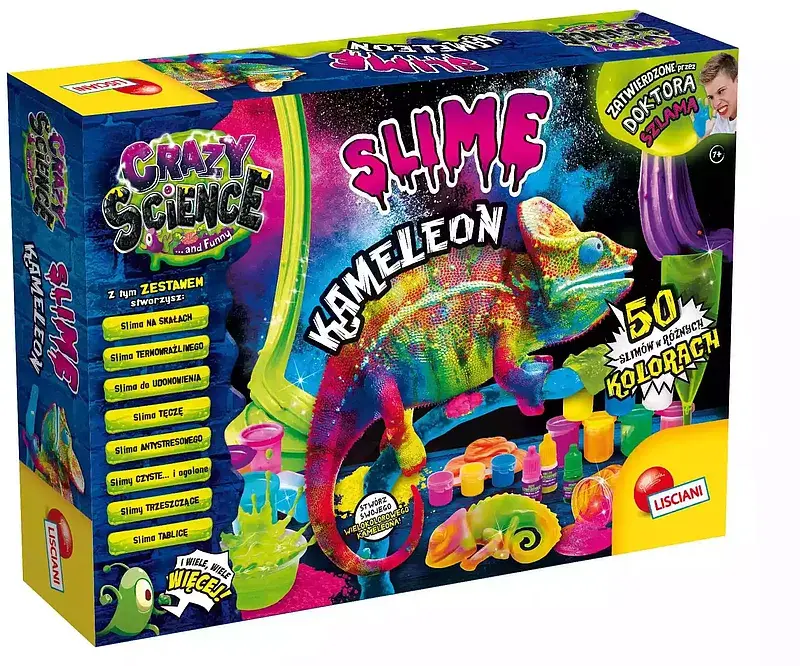 Lisciani Crazy Science Slime Kameleon