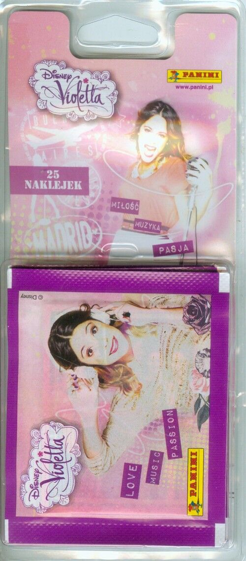 Blister z naklejkami Violetta