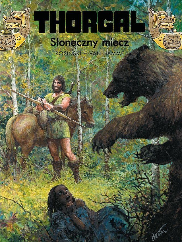 Thorgal - 18 - Słoneczny miecz (twarda oprawa)