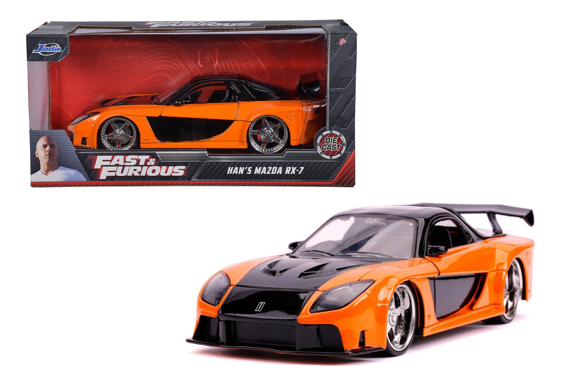 Auto Szybcy i wściekli Mazda RX-7 1:24