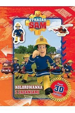 Strażak Sam. Kolorowanka z zadaniami