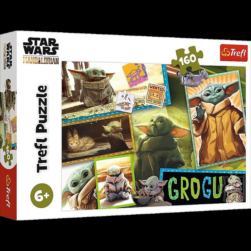 Puzzle 160 grogu lucasfilm star wars the mandalorian 15411