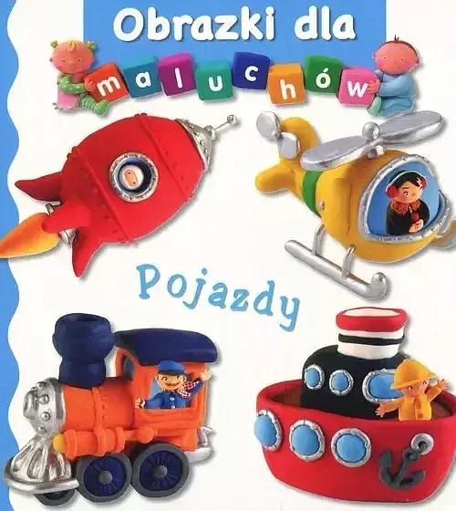 Pojazdy. Obrazki dla maluchów