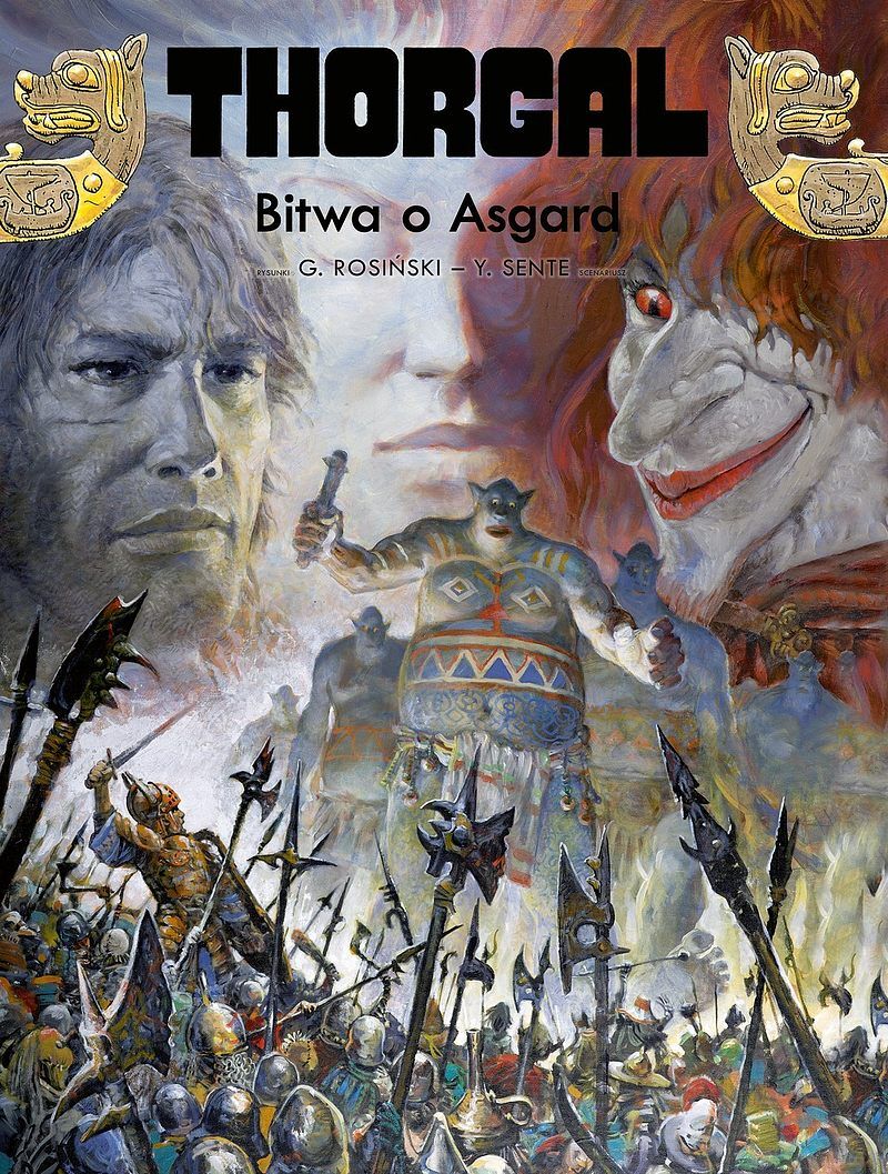 Thorgal - 32 - Bitwa o Asgard (twarda oprawa, wyd. 2022)