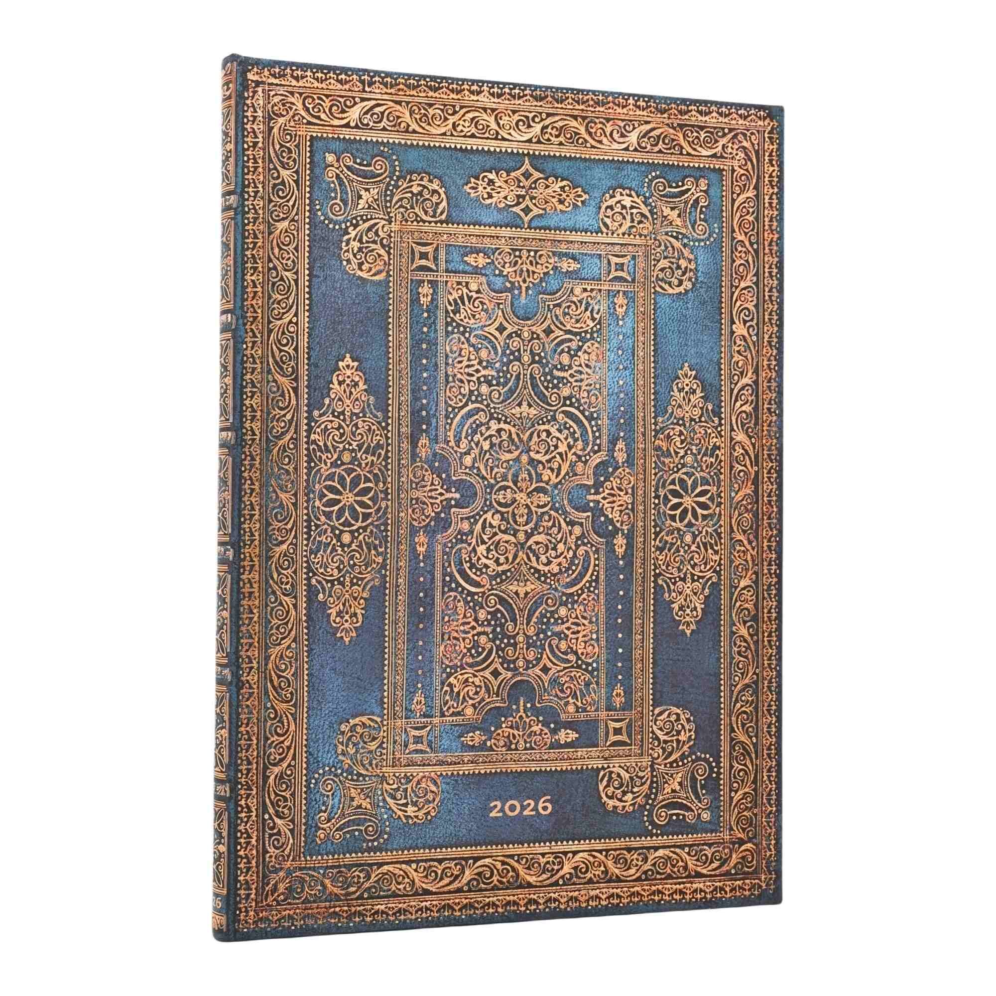 Kalendarz 2026 Blue Luxe VER Grande tygodniowy