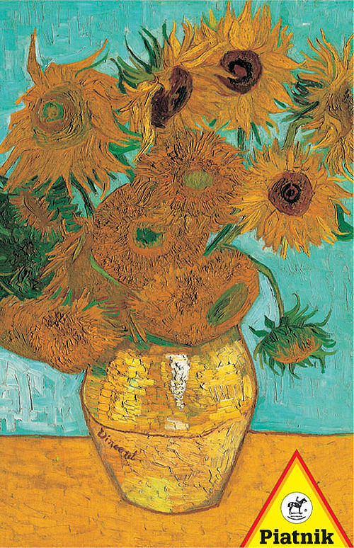 Puzzle. Van Gogh. Słoneczniki