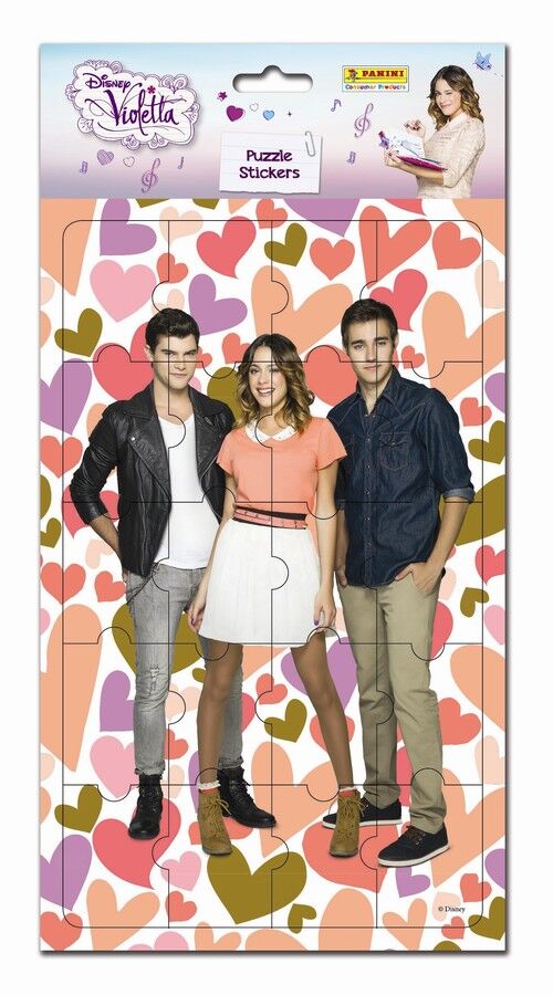 Naklejki puzzle Violetta