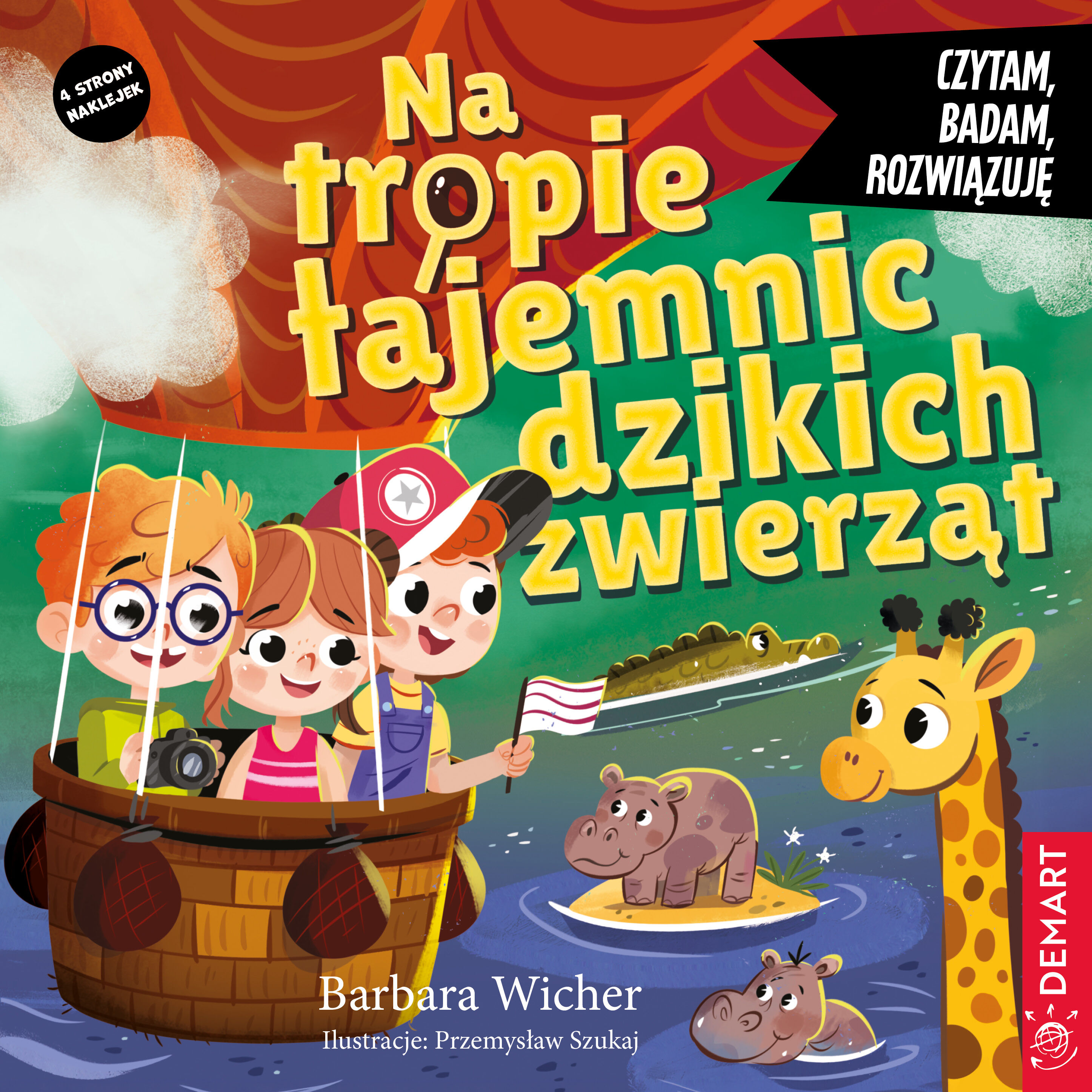 Czytam, badam, rozwiązuję. Na tropie tajemnic dzikich zwierząt
