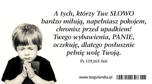 Magnes 21 na lodówkę A tych, którzy Twe SŁOWO