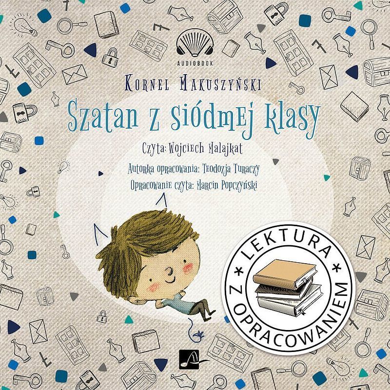 Szatan z siódmej klasy. Lektura z opracowaniem (audiobook CD)