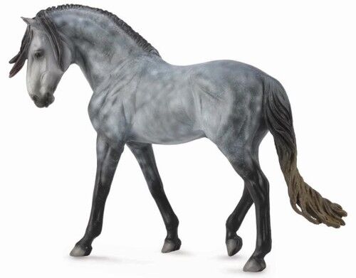 Ogier Andalusian Dark Dapple Deluxe 1:12