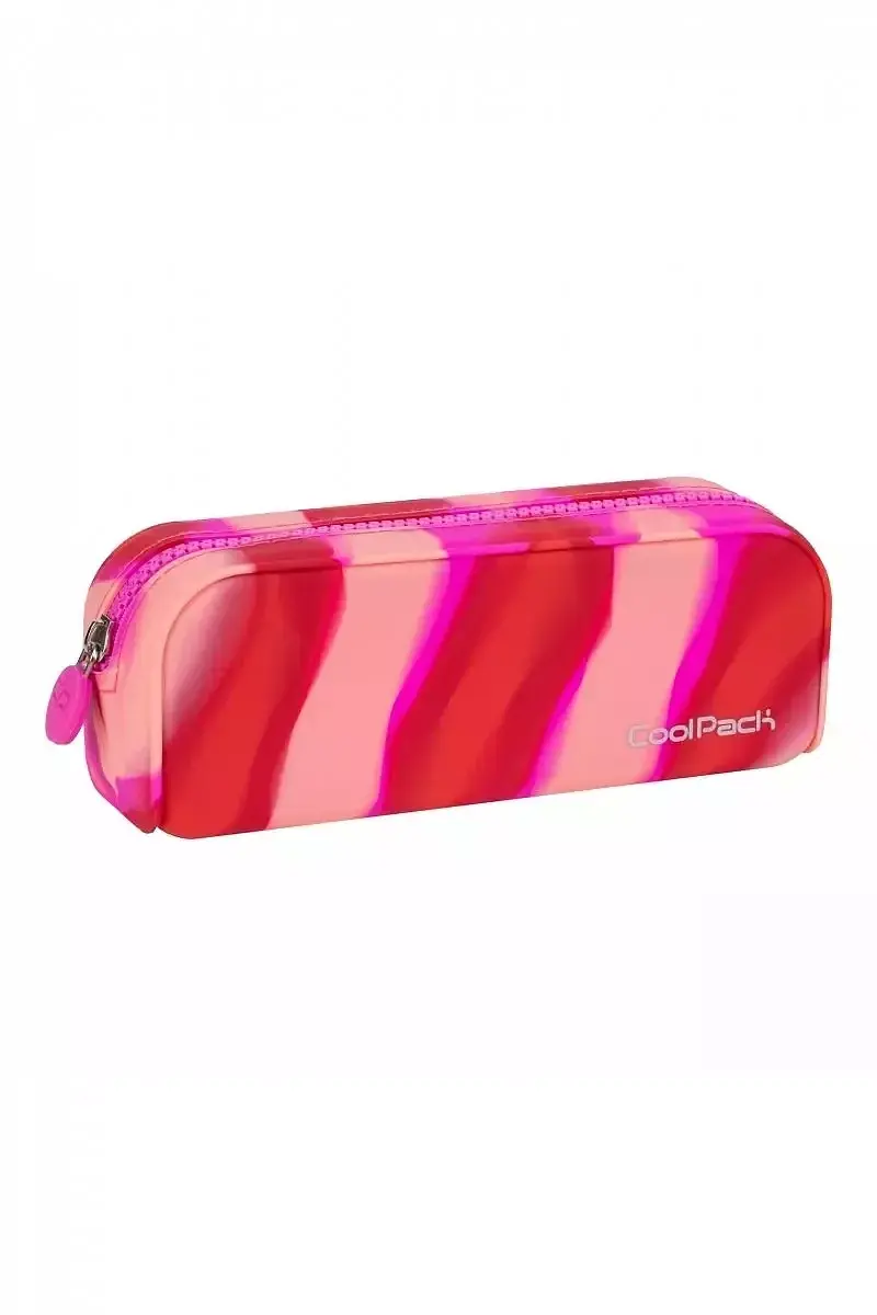 Saszetka silikonowa coolpack tube girls różowo czerwony