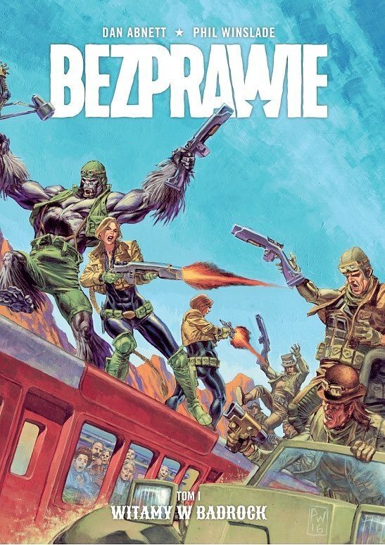 Bezprawie - 01 - Witamy w Badrock (okładka limitowana)