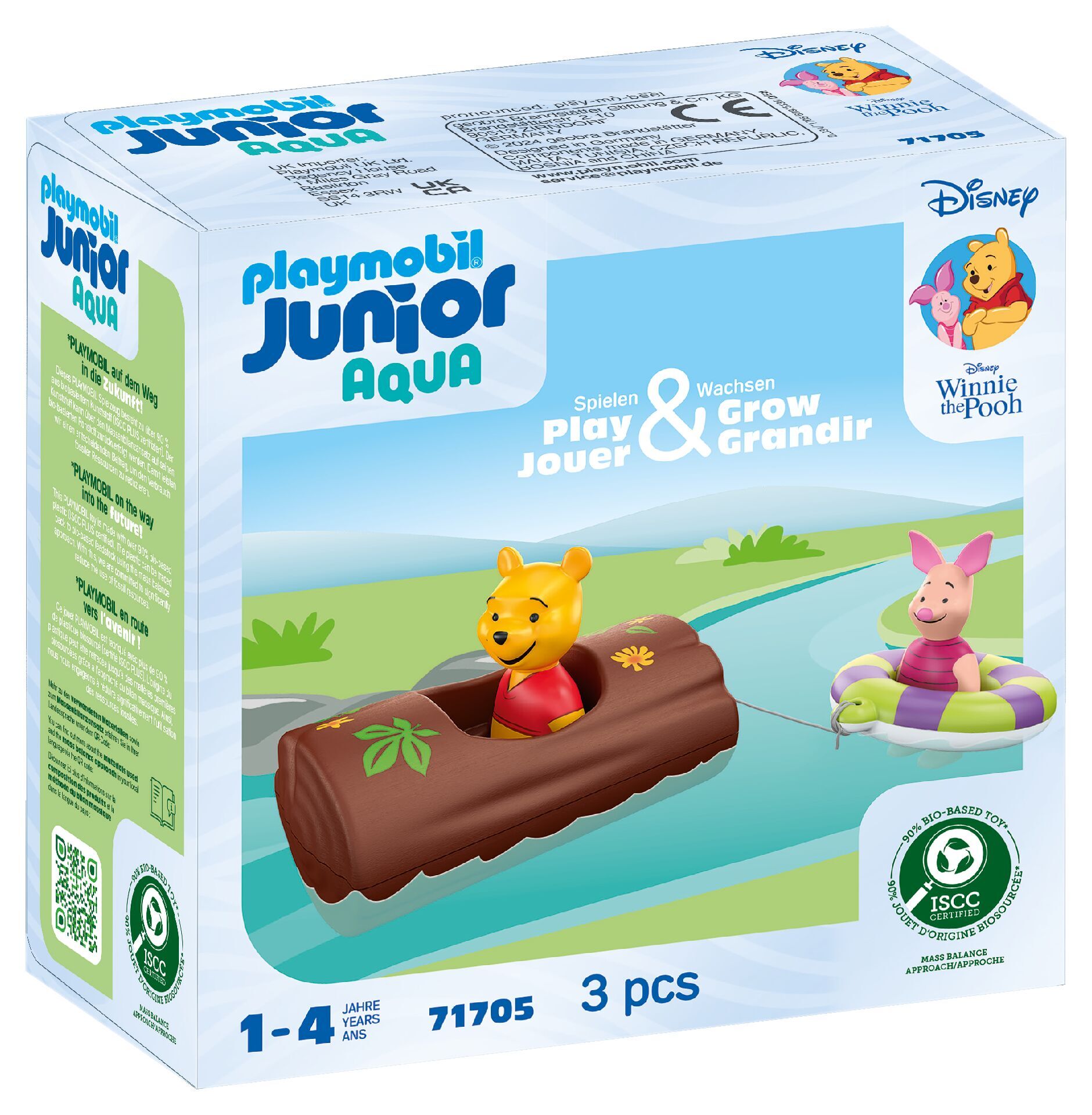 Playmobil JUNIOR & Disney Wodna przygoda Kubusia Puchatka i Prosiaczka 71705