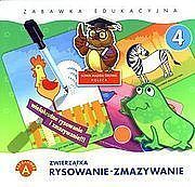 Zwierzątka. Rysowanie - zmazywanie