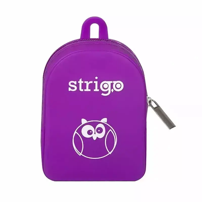 Portfelik silikonowy strigo fioletowy