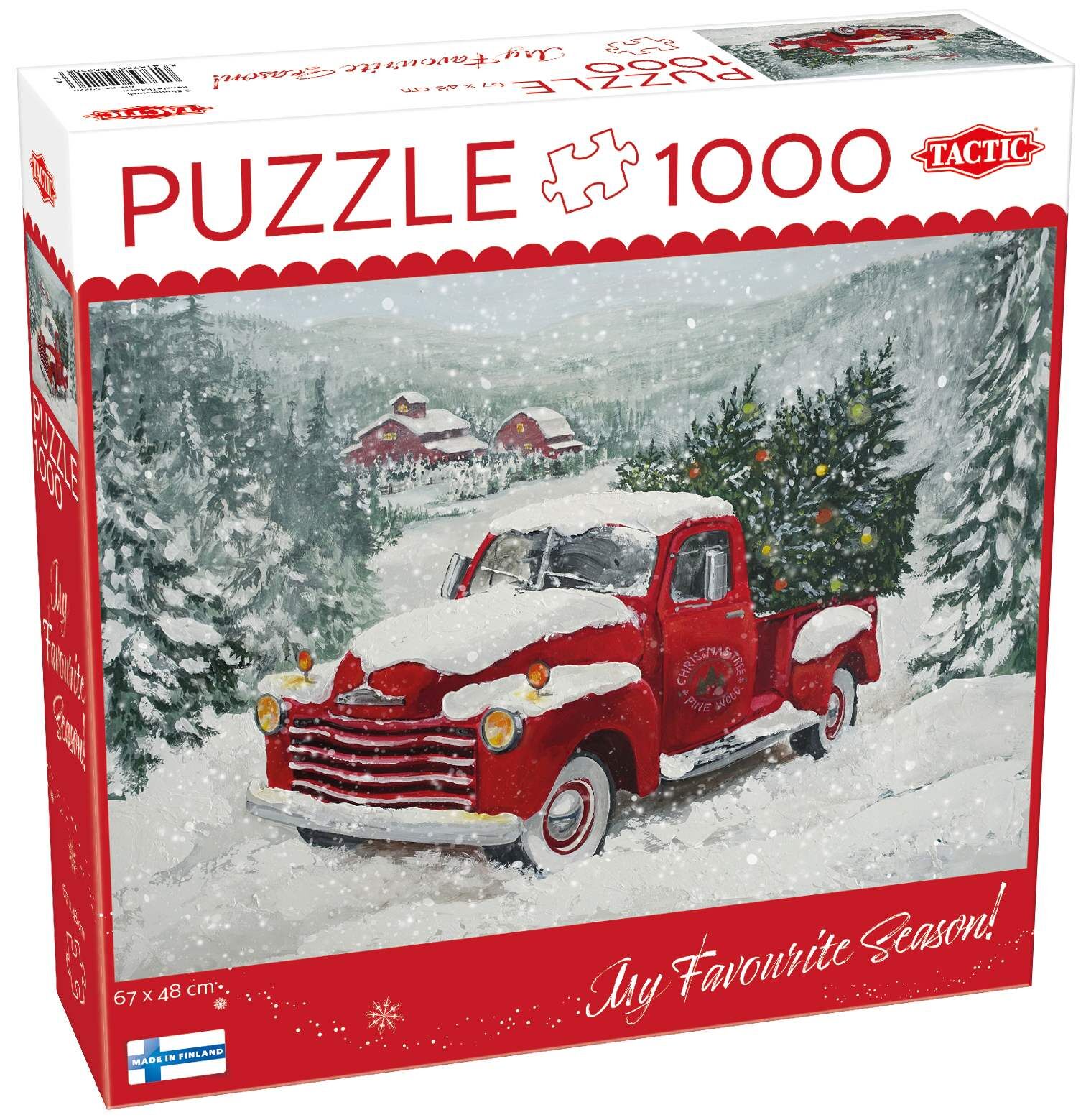 Puzzle 1000 Christmas Tree Truck 59220
