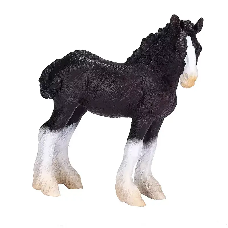 Figurka koń shire źrebię