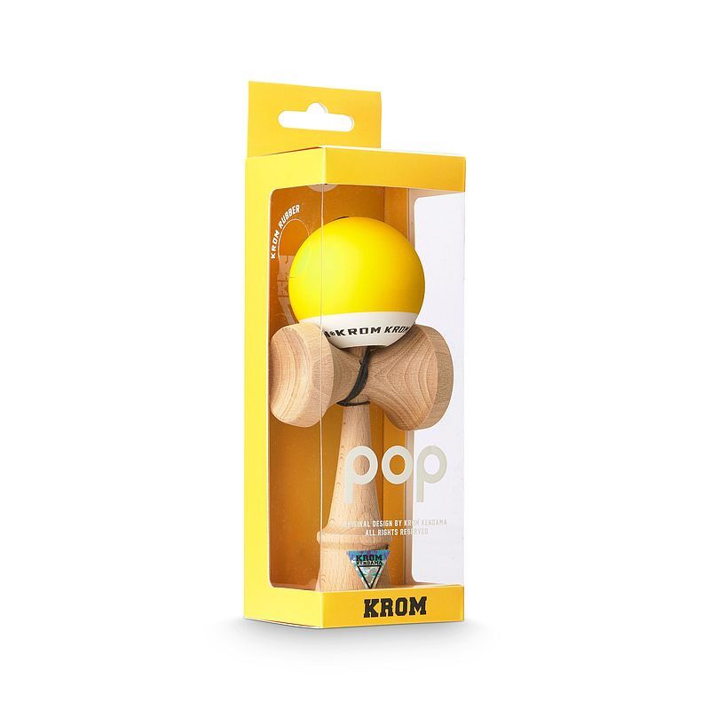 Kendama krom pop yellow