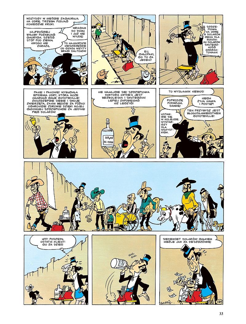 Lucky Luke - 07 - Eliksir doktora Doxeya