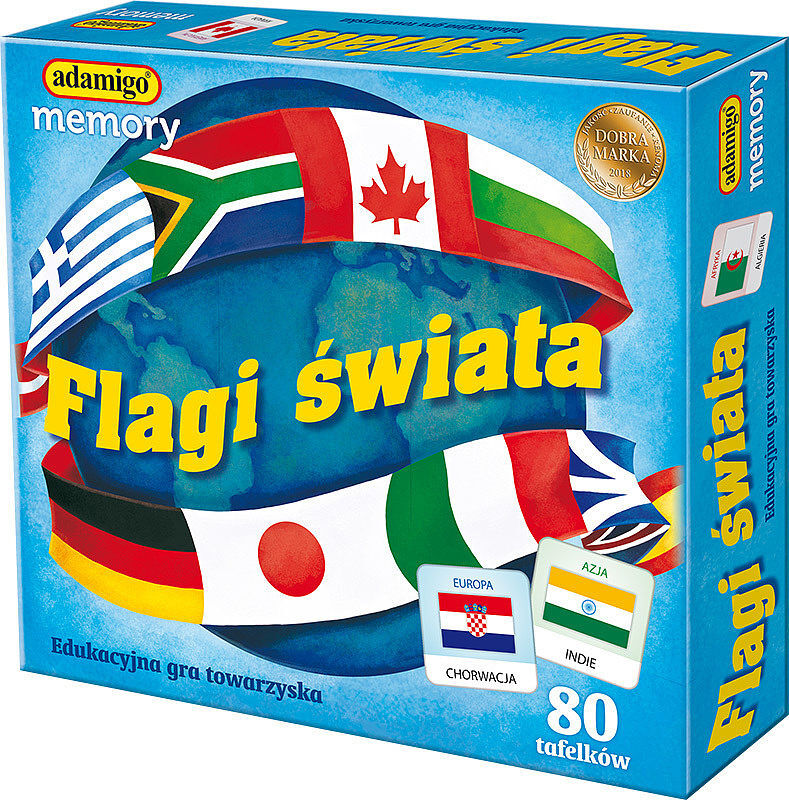 Flagi świata memory