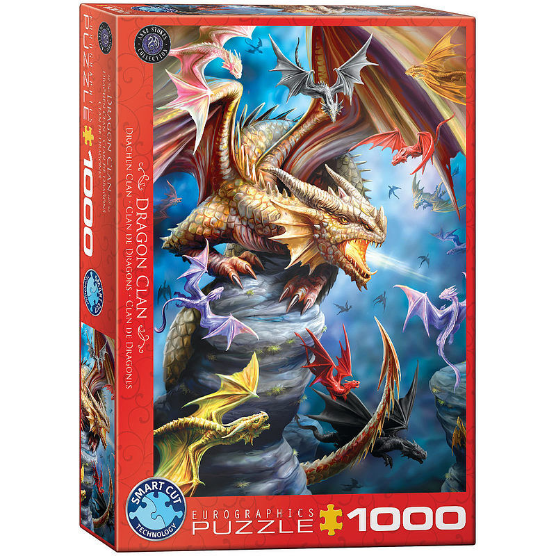 Puzzle 1000 smoki 6000-5475