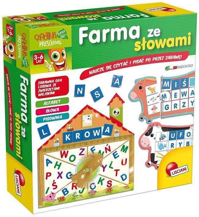 Carotina Preschool Farma ze słowami