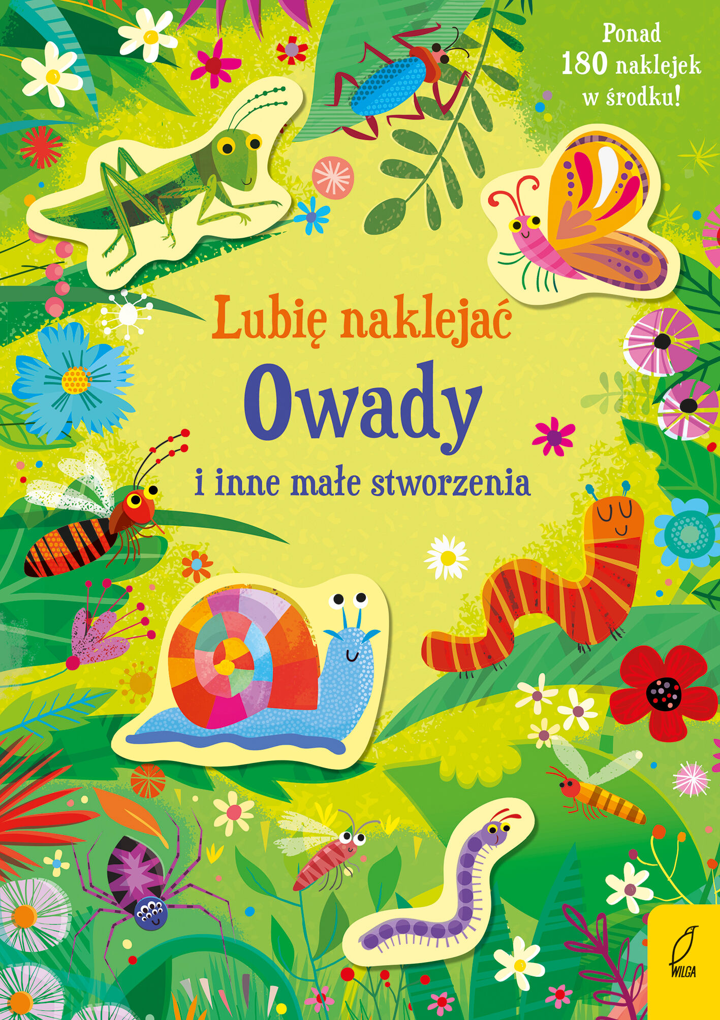 Lubię naklejać. Owady i inne małe stworzenia