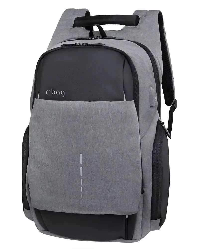 Plecak męski na laptopa r-bag drum grey