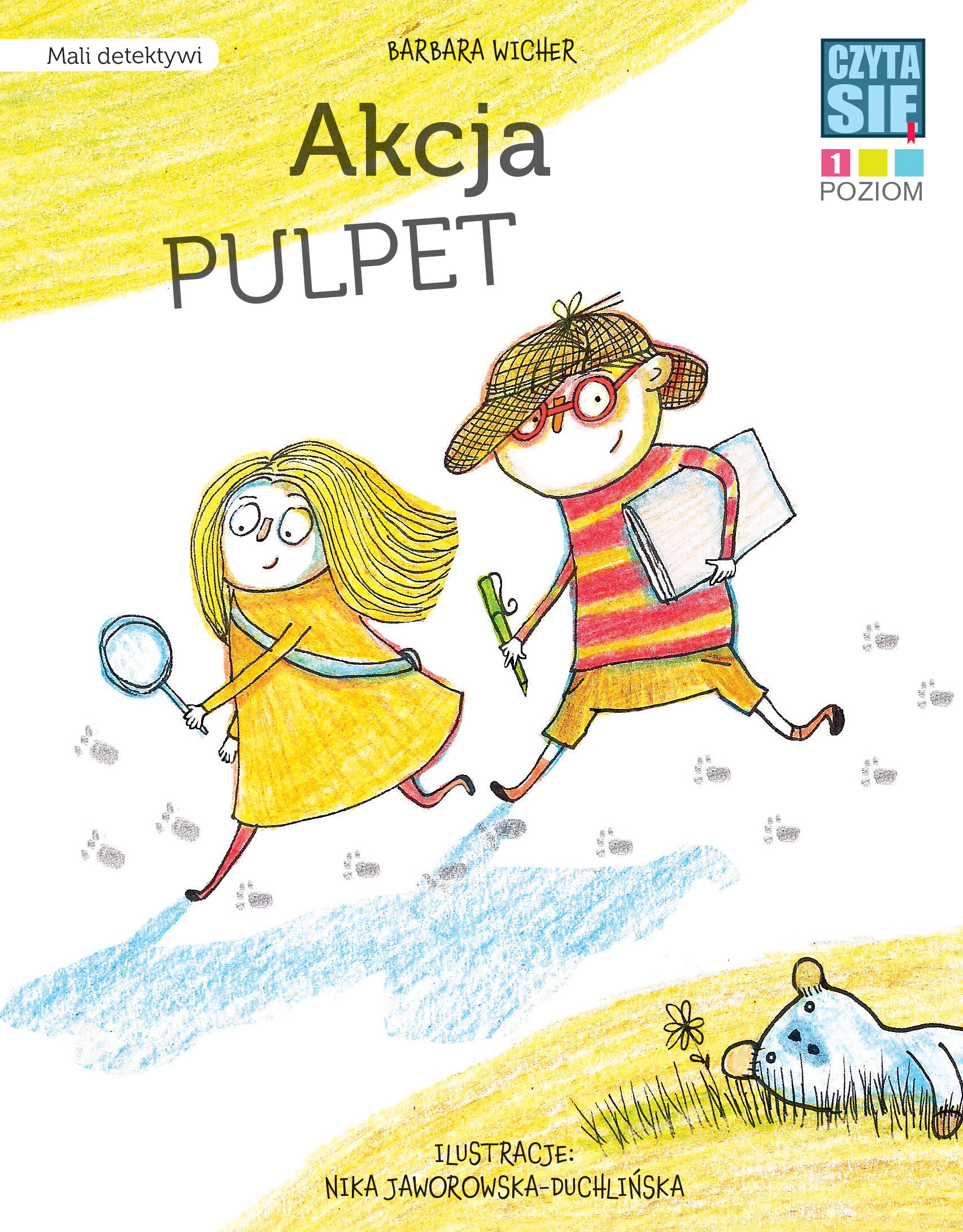 Akcja pulpet mali detektywi czytasie poziom 1