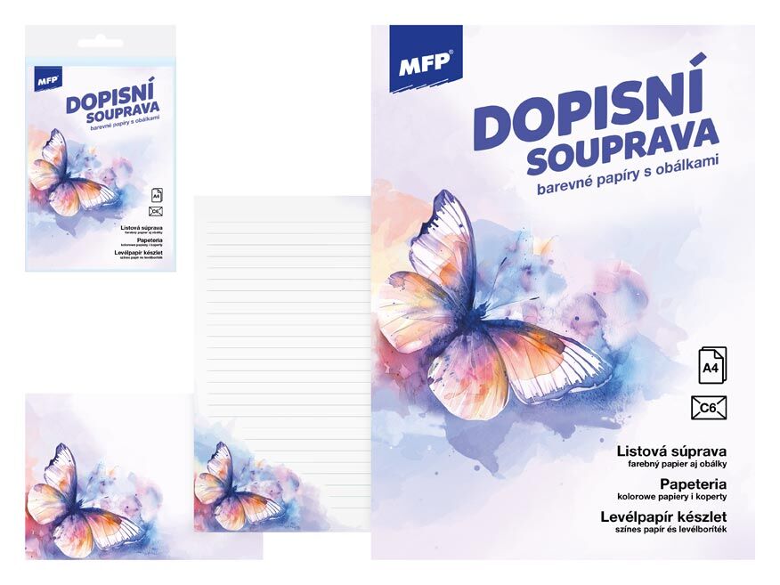 Papeteria LUX Motyl 5550368