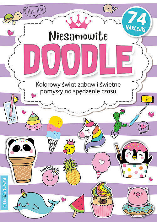 Niesamowite Doodle Kolorowanka