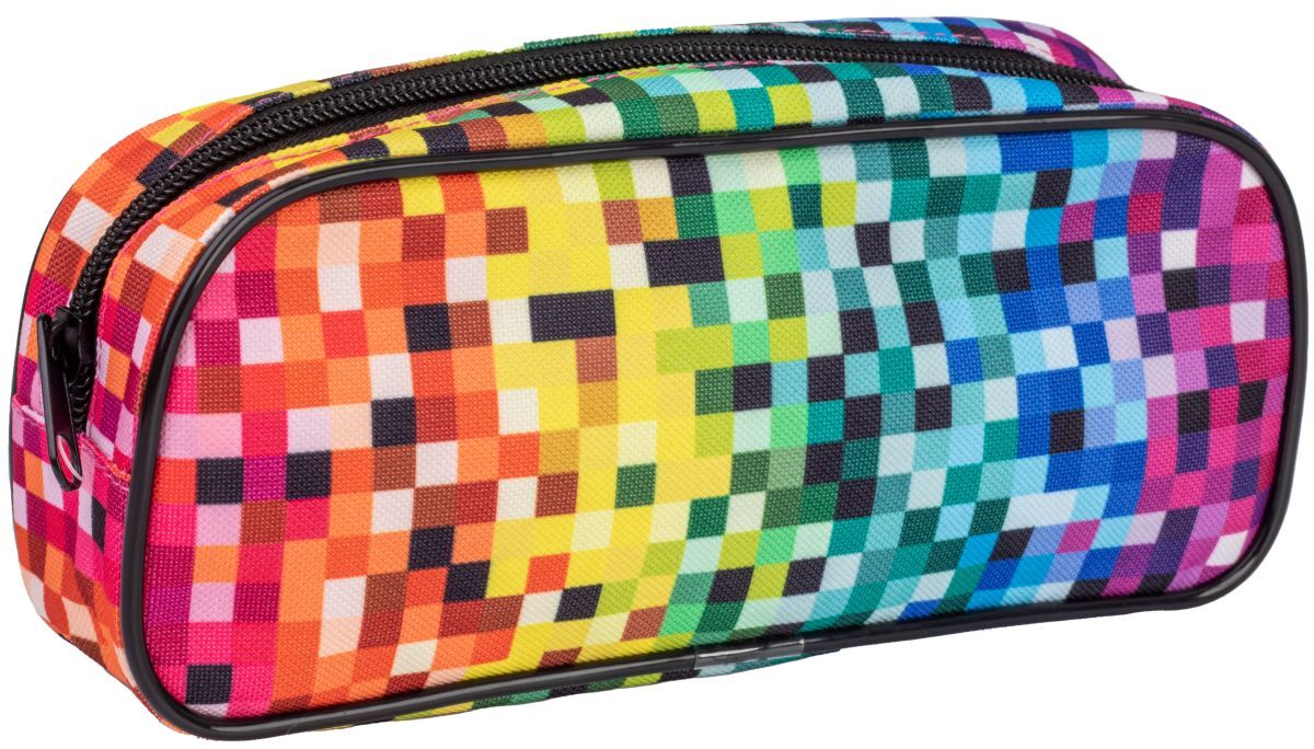 Piórnik saszetka z zamkiem PIXI Rainbow Happy Color