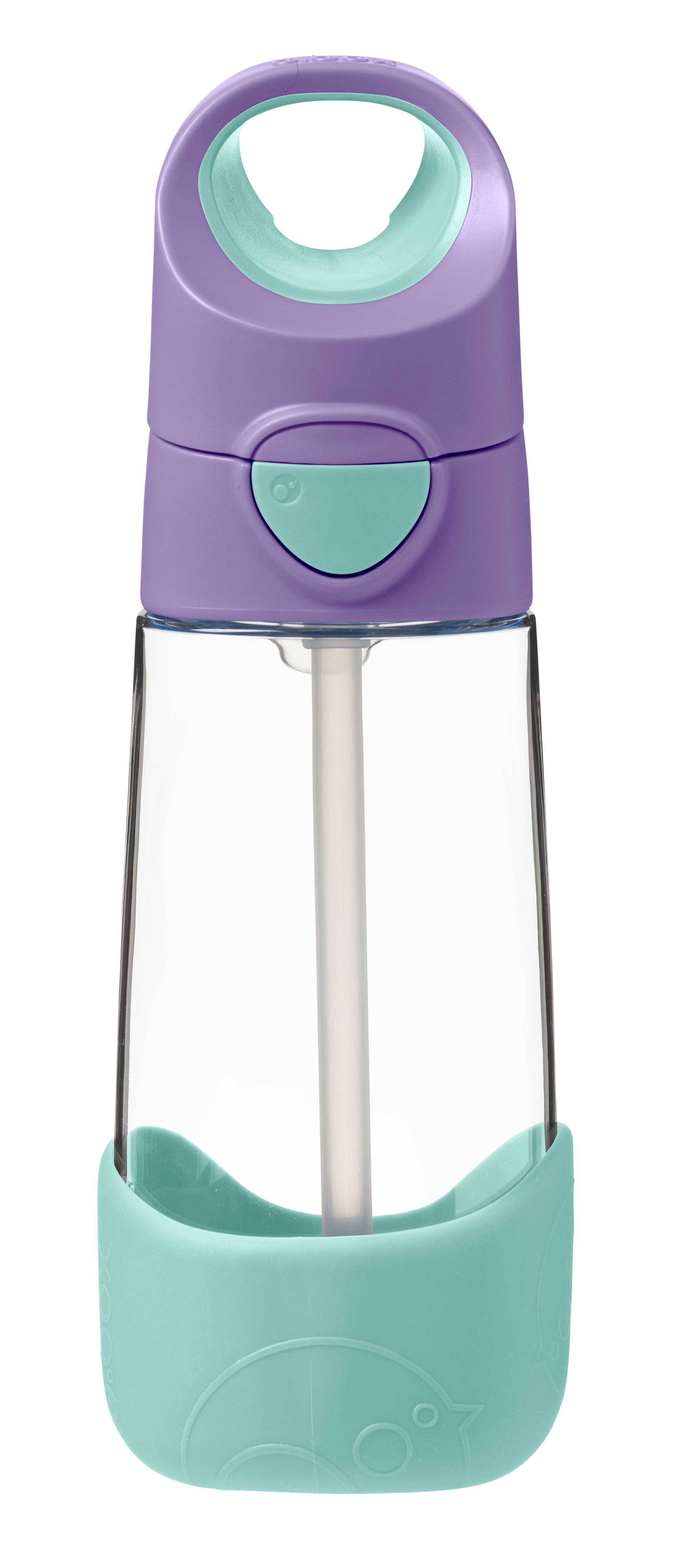 Butelka tritanowa ze słomką 450ml Lilac Pop