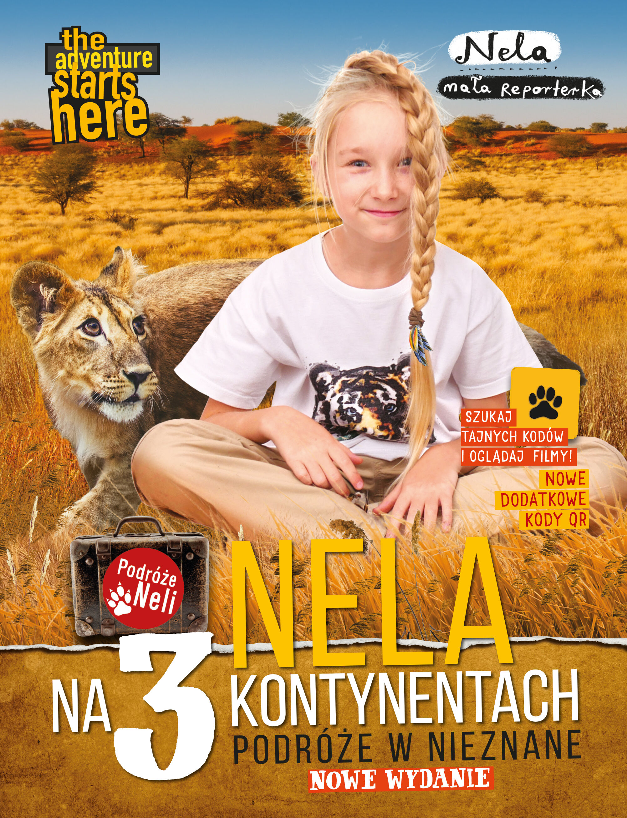 Nela na 3 kontynentach. Nowe wydanie z dodatkowymi kodami QR