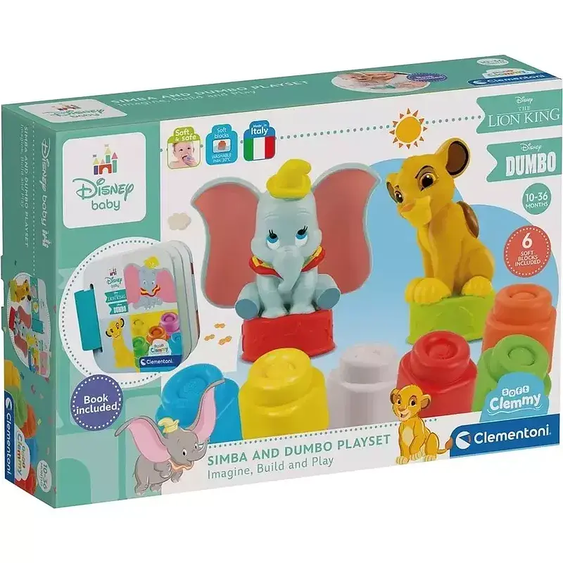 Zestaw klocków disney classic clemmy soft