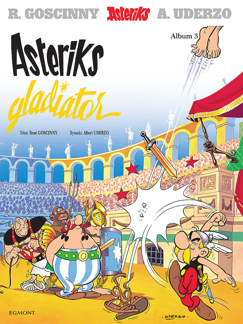 Asteriks - 03 - Asteriks gladiator (wyd. 2023)