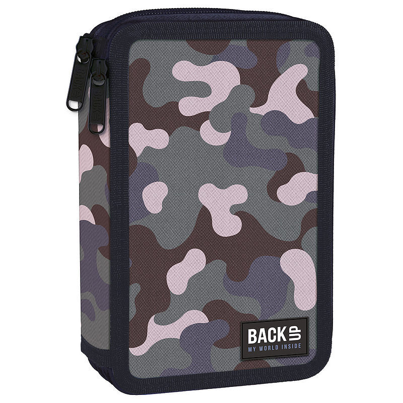 Piórnik 2-komorowy z wyposażeniem backup 4 model dw 97 moro green