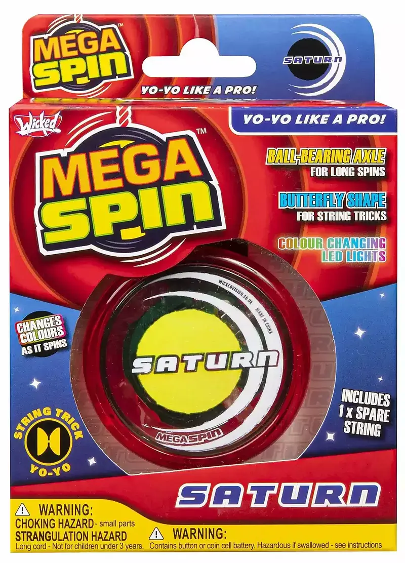 Jojo led mega spin saturn 1 szt. Mix kolorów