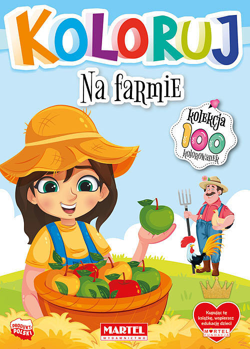 Na farmie. Koloruj