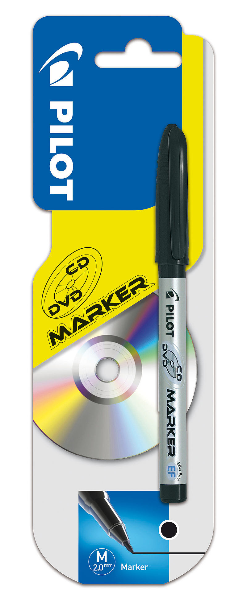 Marker czarny cd 1 szt. Pilot