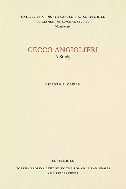 Cecco Angiolieri