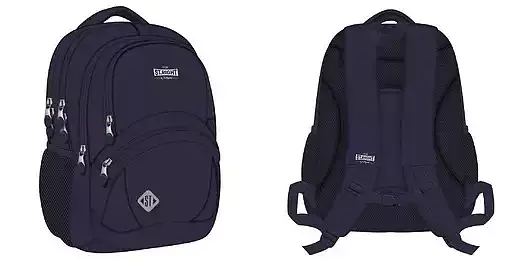 Plecak 4-komorowy st. Navy blue vintage