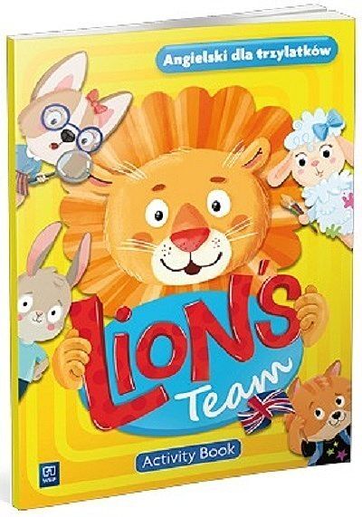 Język angielski lion's team activity book dla trzylatków