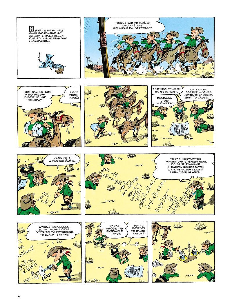 Lucky Luke - 06 - Wyjęci spod prawa