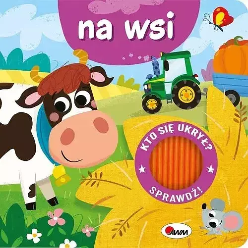 KTO SIĘ UKRYŁ? NA WSI z klapkami SENSORYCZNA