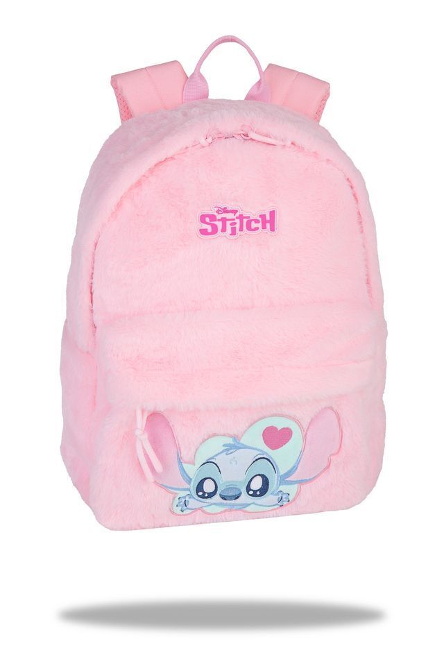 Plecak młodzieżowy Disney Fluffy  Stitch pink