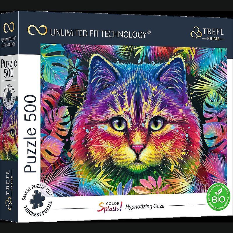 Puzzle 500 UFT - Color Splash: Hypnotizing Gaze