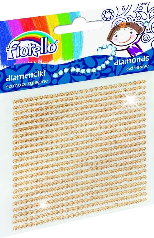 Diamenciki samoprzylepne Fiorello 48 sztuk