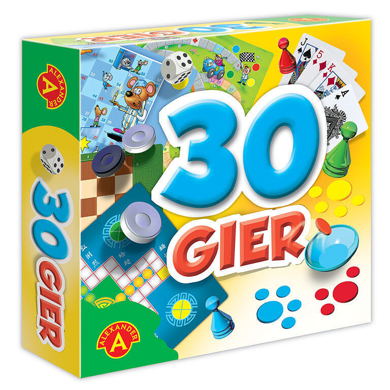 Gry rodzinne Zestaw 30 gier